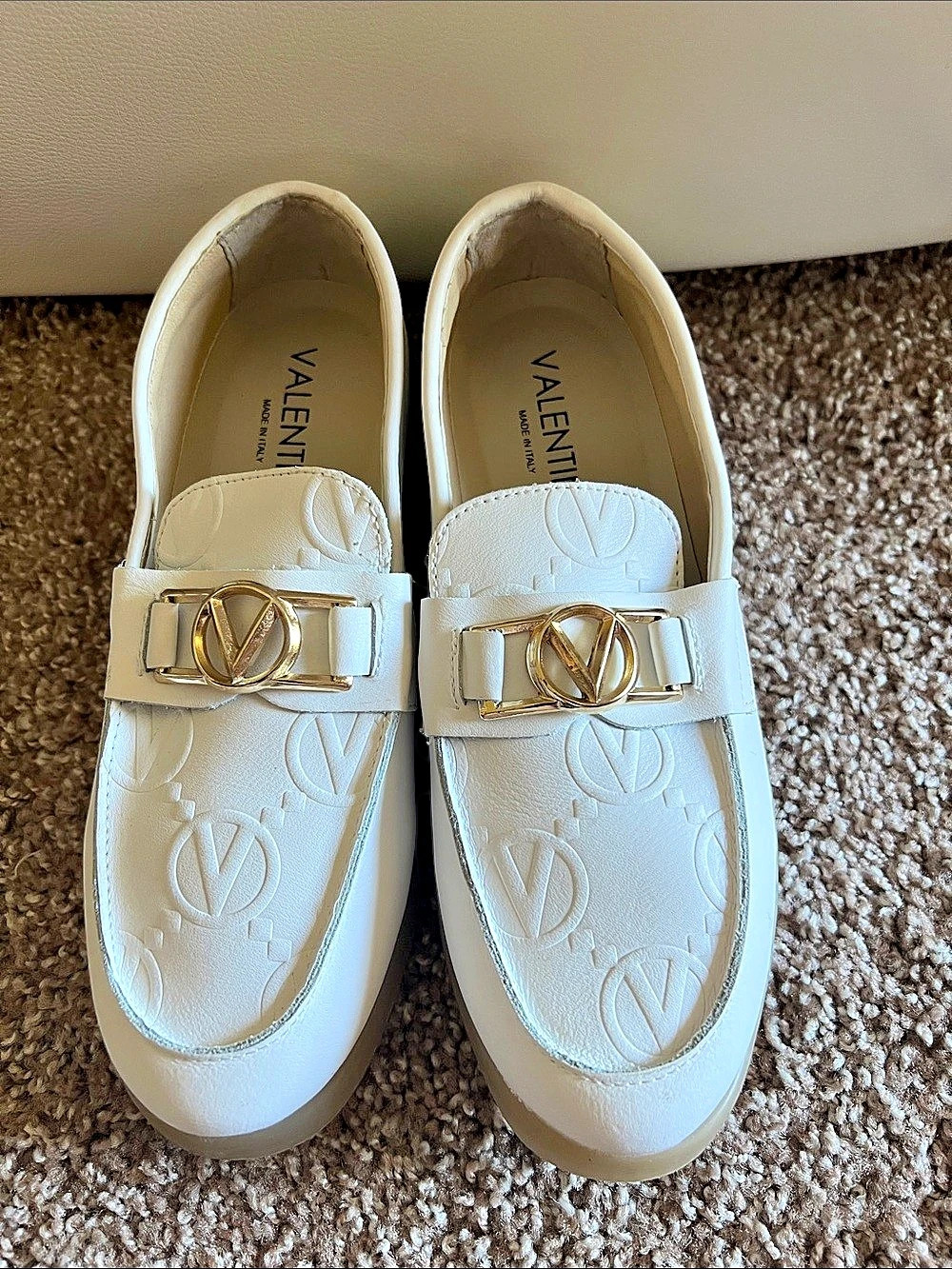Valentino Garavani VLogo Signature Mules & Clogs White